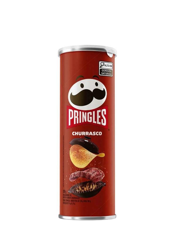 Pringles Batata Lata Sabor Churrasco 109g
