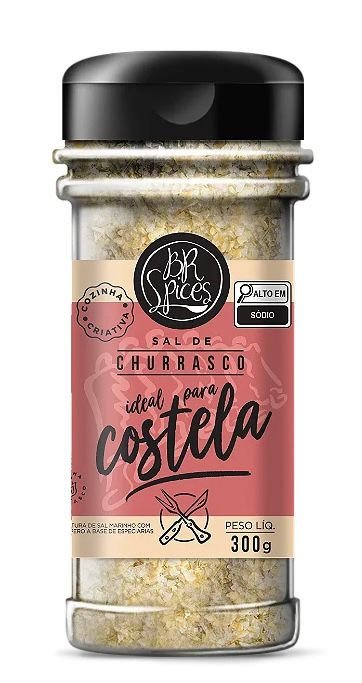 Br Spices Sal De Parrilla Ideal P/costela 300g