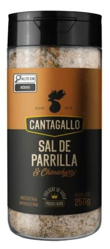 Sal De Parrilla E Chimichurri 250g Cantagallo