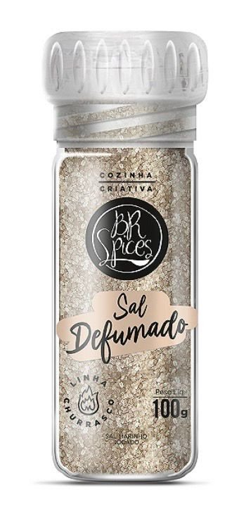 Br Spices Moedor Sal Marinho Defumado 100g