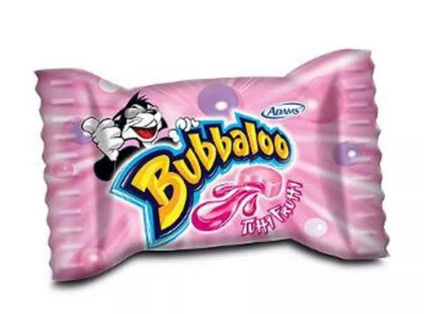 Bubbaloo Chiclete Tutti Frutti