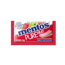Mentos Chiclete Pure 3+ Fruit 8g