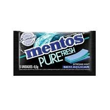 Mentos Chiclete Pure 3+ Spermint 8g