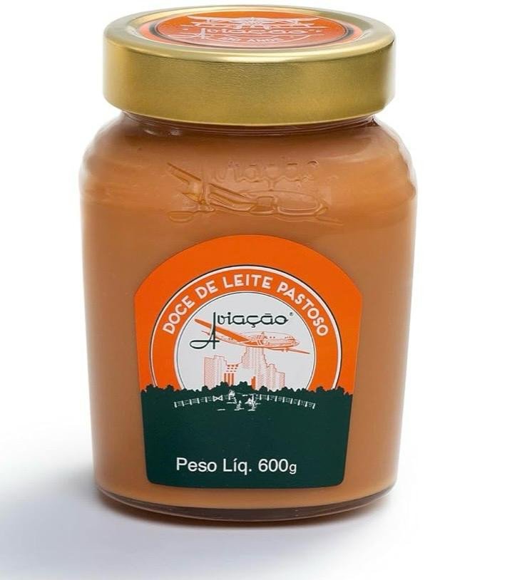 Doce De Leite Aviação Pote Vidro 600g