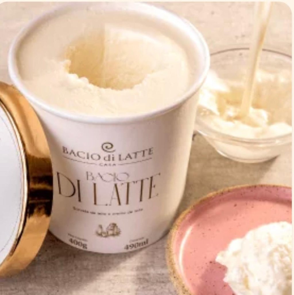 Pote Gelato Bacio Di Latte 490ml Bacio Di Latte