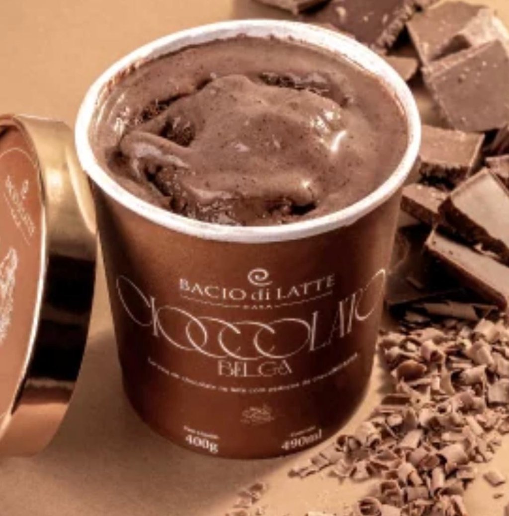 POTE GELATO BACIO DI LATTE 490ML CIOCCOLATO BELGA