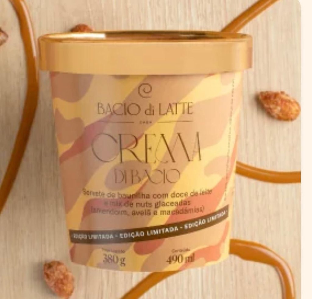 POTE GELATO BACIO DI LATTE 490ML CREMA DI BACIO