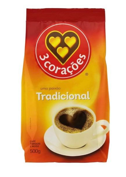 Café 3 Corações Tradicional Vácuo 250g