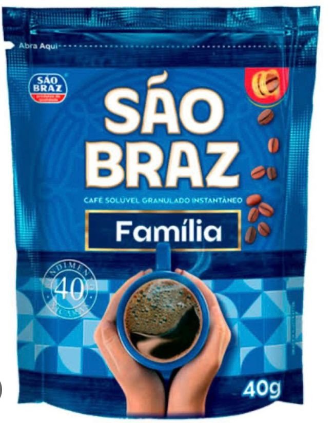 Café Solúvel São Braz Família 40g