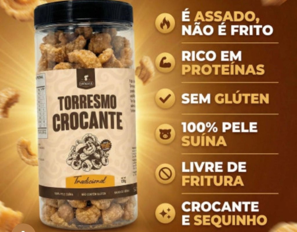 Torresmo Crocante Cantagallo Tradicional 120g