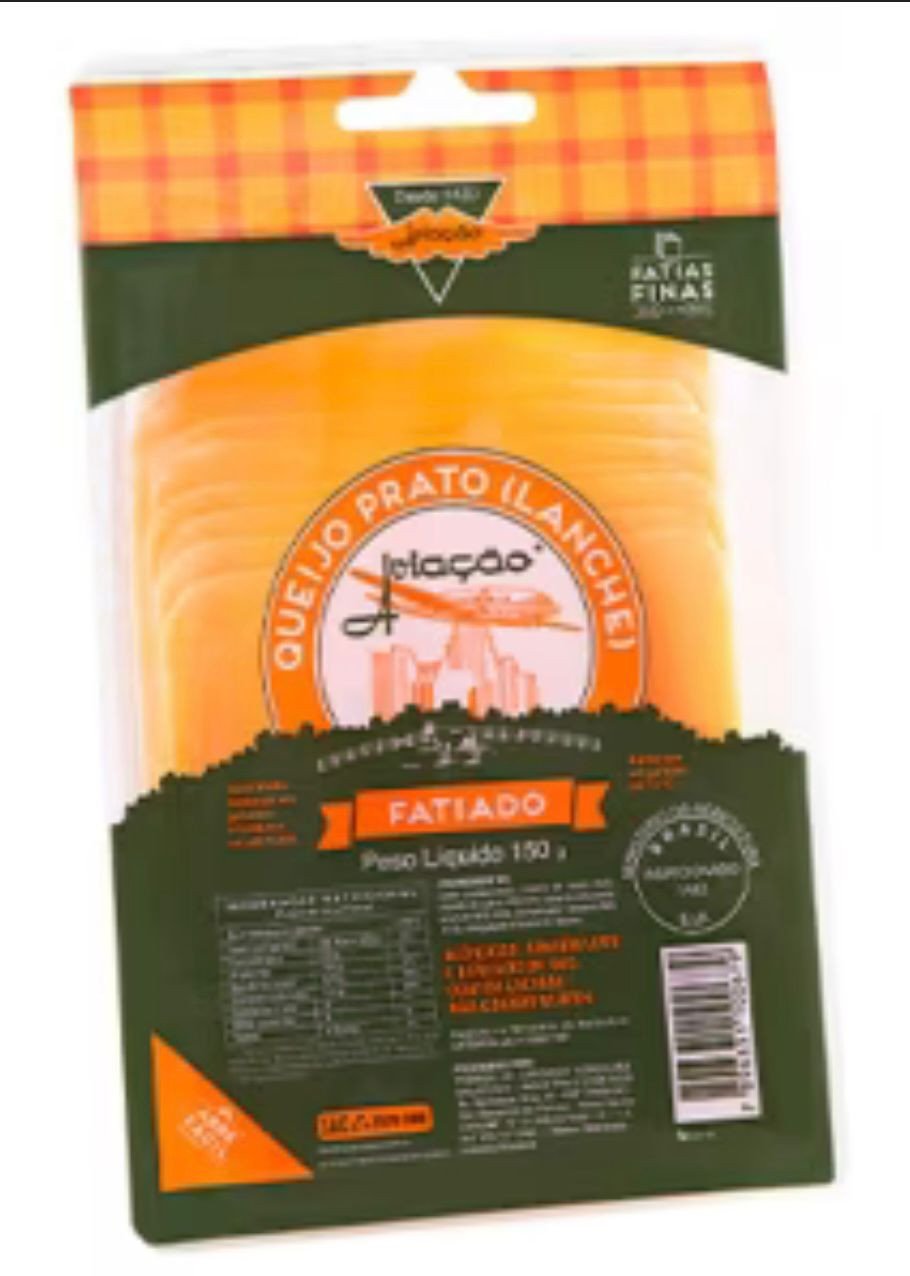 Queijo Prato Aviação 150g Fatiado