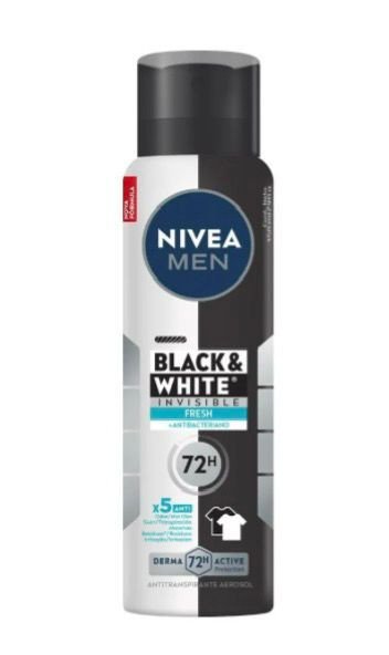 Desodorante Aerosol Nivea Men B&w Fresh 150ml
