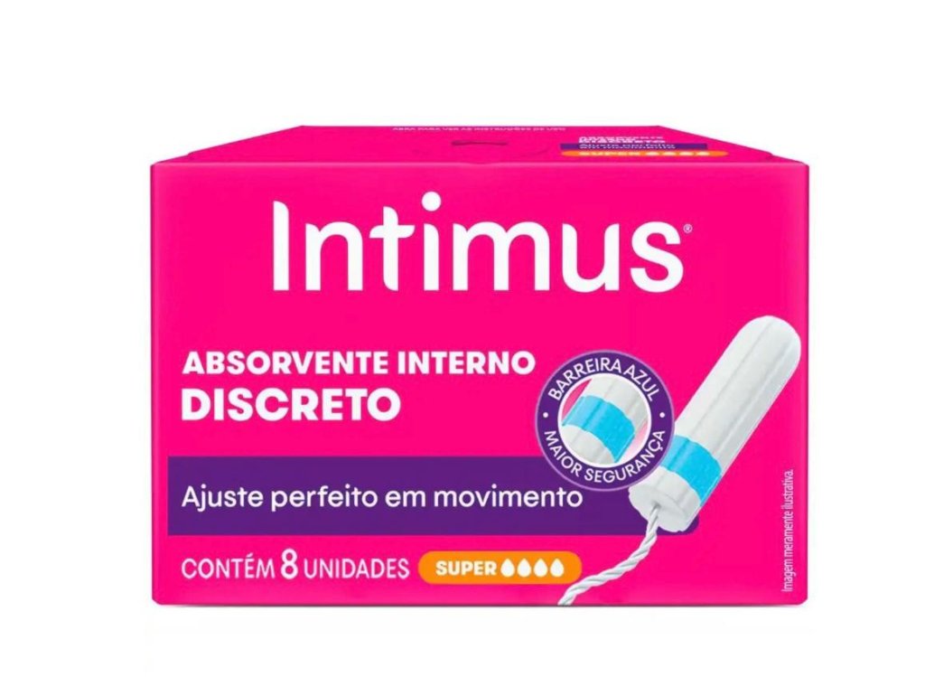 Absorvente Intimus Interno Super C/8 Unid