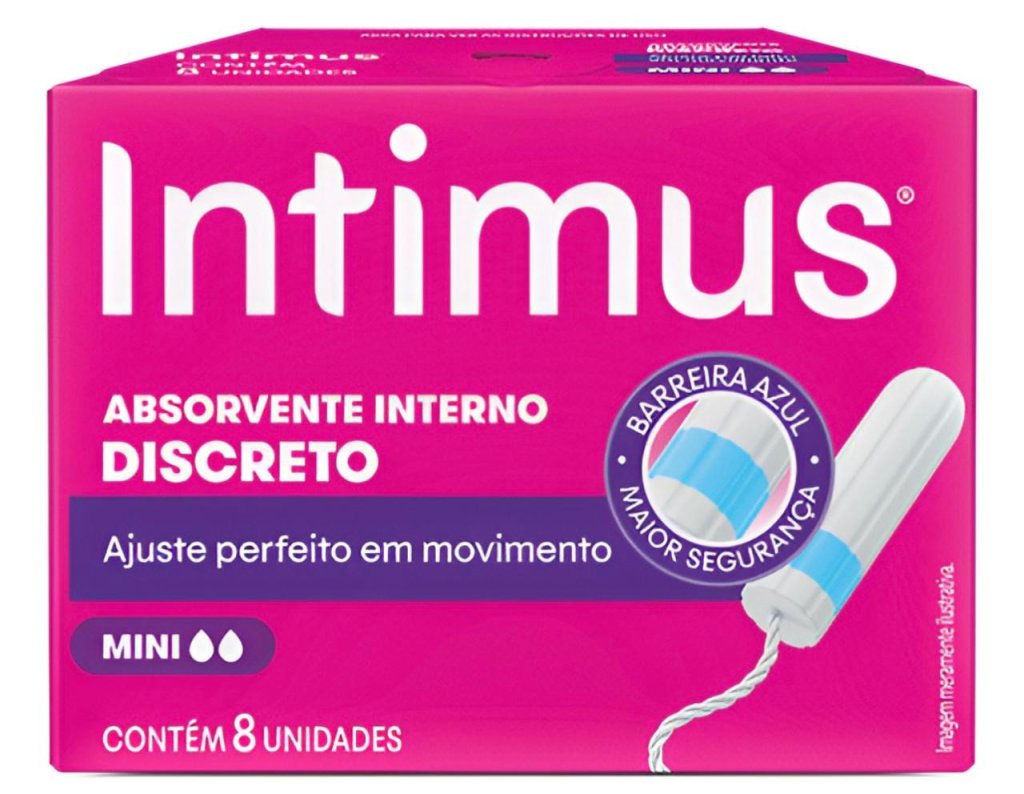 Absorvente Intimus Interno Mini C/8 Unid