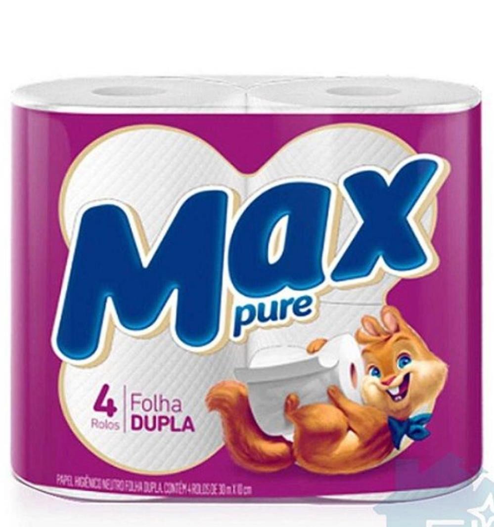 Papel Higienico Max Neutro Folha Dupla 30m C/4