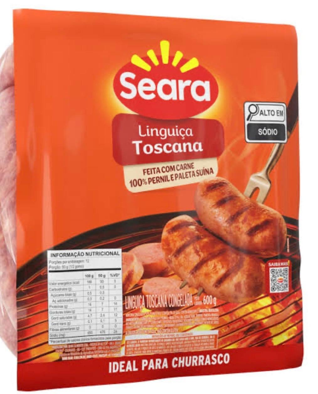 Linguiça Toscana Seara 600g