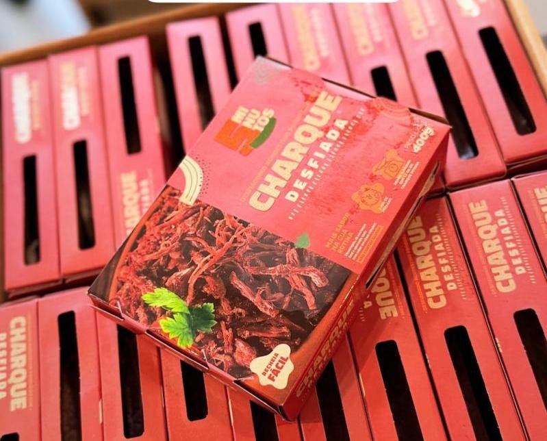 CHARQUE DESFIADA  - Jerk - 5 minutos 400 g