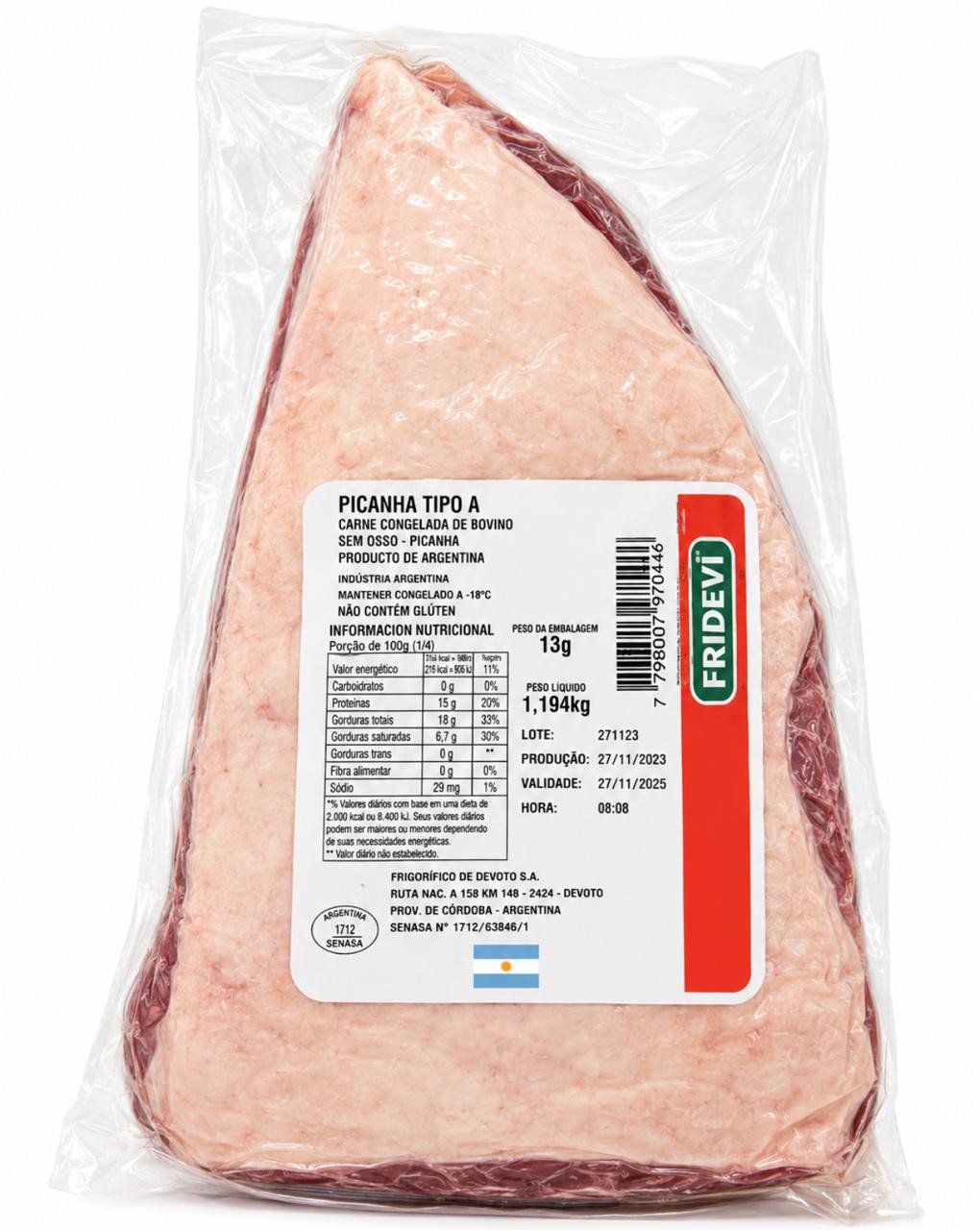 PICANHA ARGENTINA FRIDEVI TIPO A kg