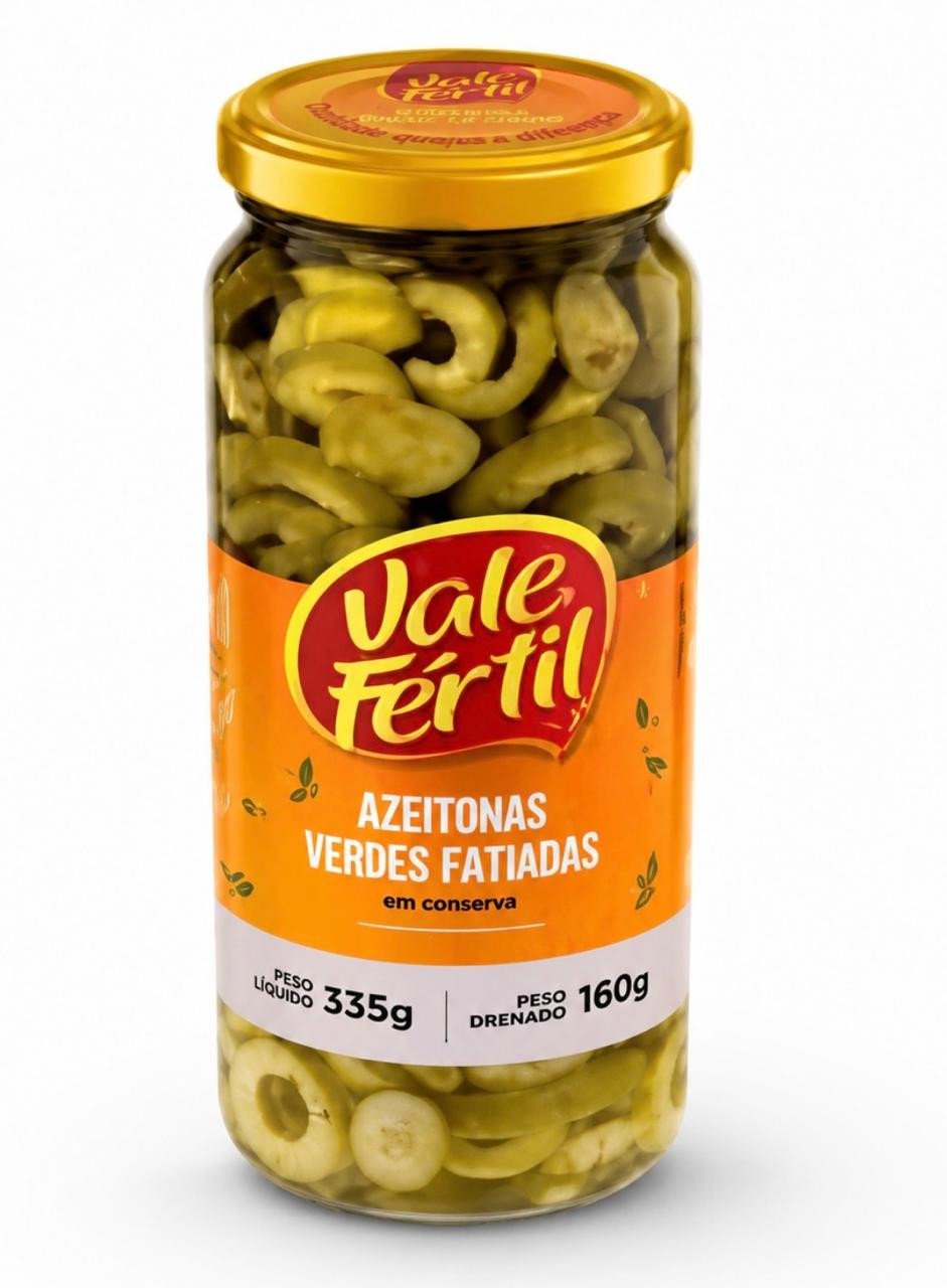 AZEITONA V FERTIL VERDE FATIAD VD 160G