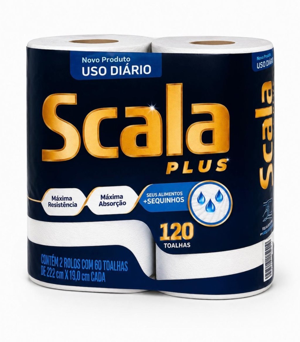 Toalha De Papel Scala 2 Und