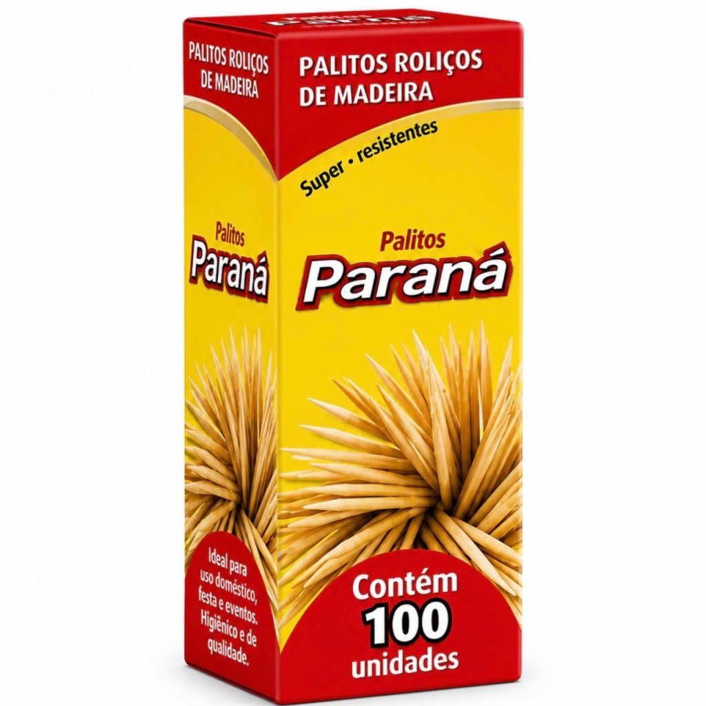 Palito De Dente 100 Und Parana