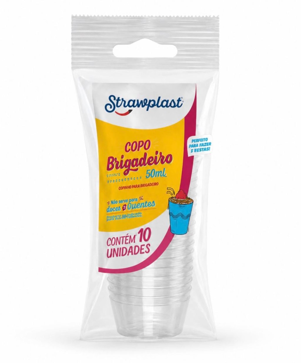Copo 50 Ml Cristal Descartável