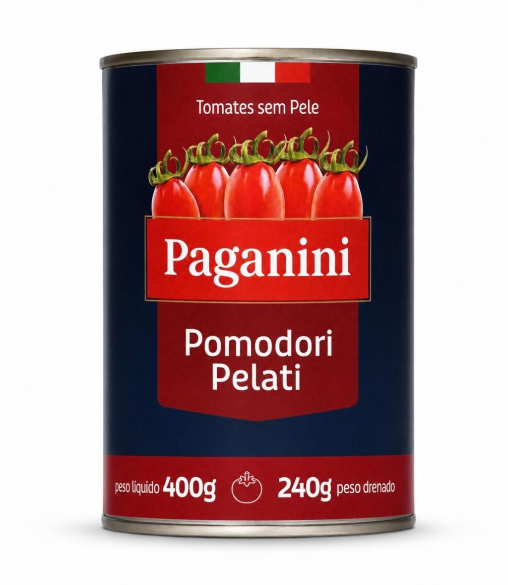 Tomate Pelado Paganini - 400g