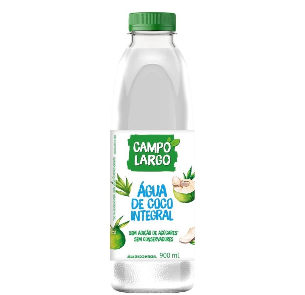 Água de Coco Integral Campo Largo Pet 900ml