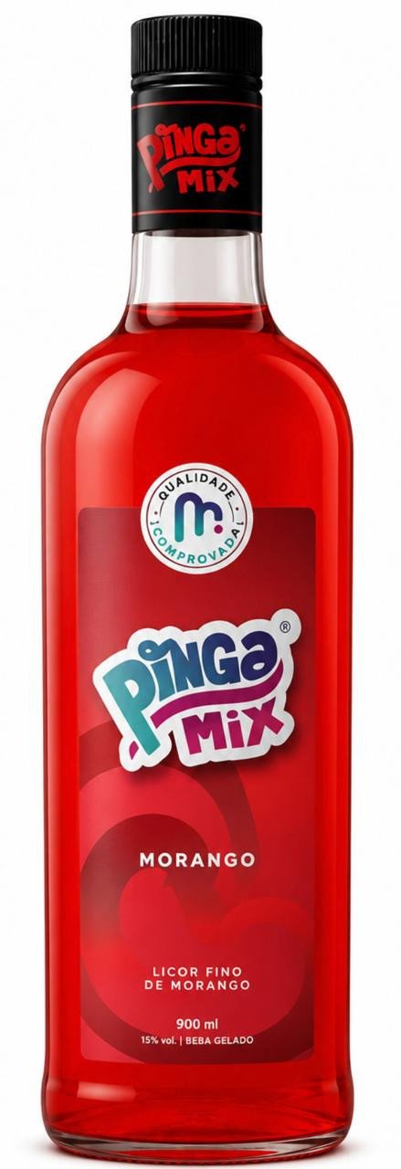 Pinga Mix Beb Morango 1 L