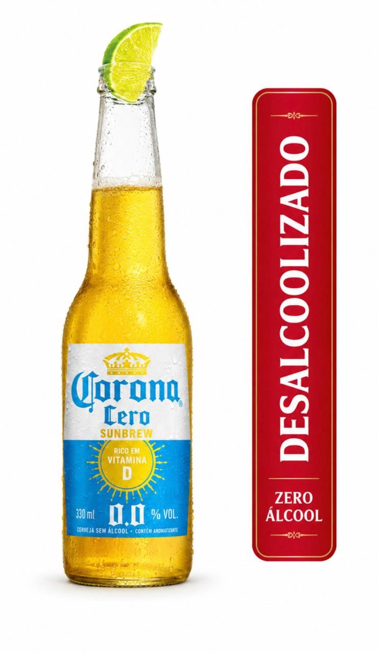 Cerveja Corona Zero Sunbrew N Long Neck 330 Ml