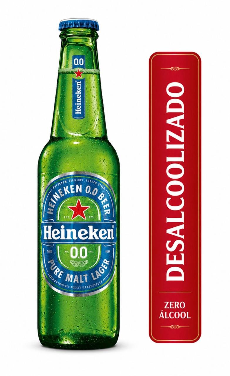 Cerveja Heineken Long Zero Álcool