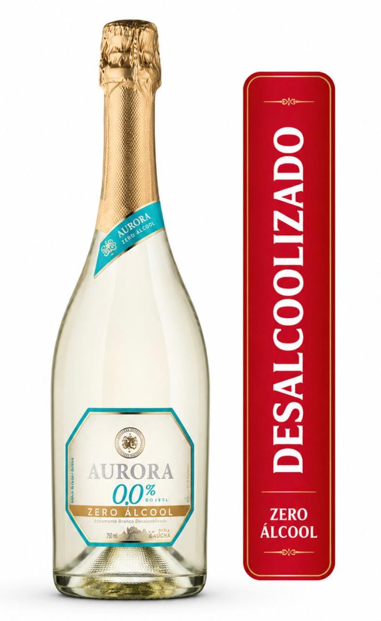 Espumante Aurora Zero Alcool 750ml