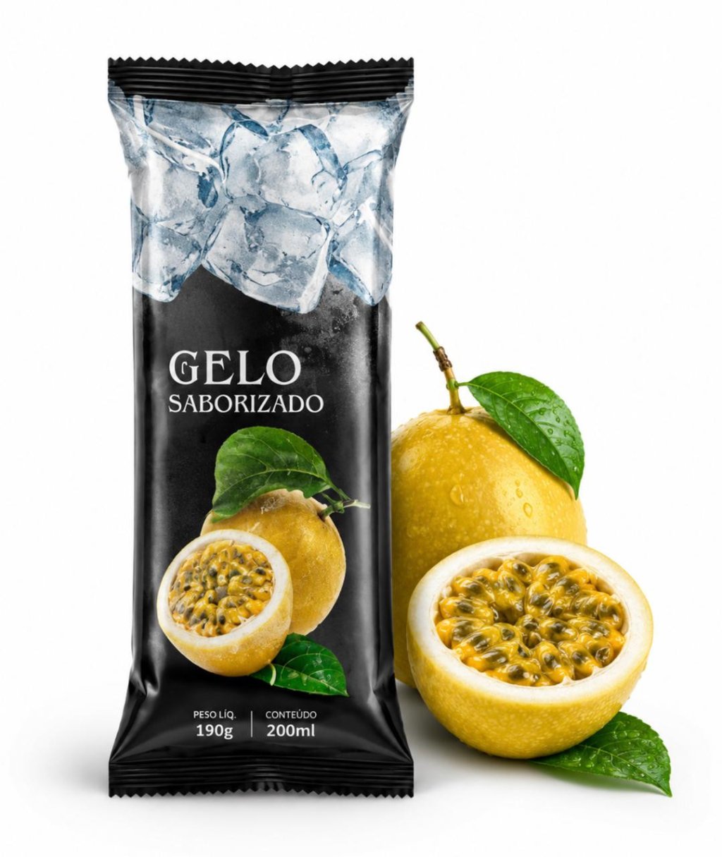 Gelo Saborizado Maracuja