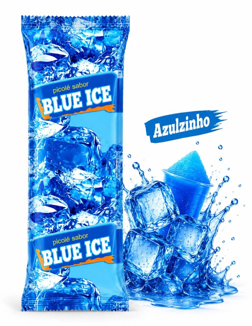 Gelo Saborizado Blue Ice