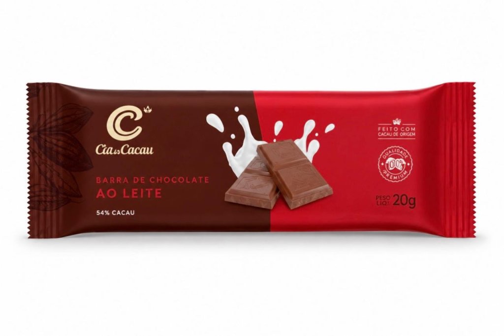 Cia Cacau Classic Ao Leite 20g