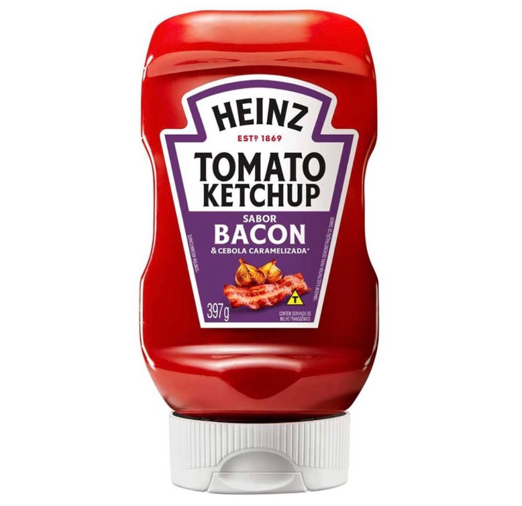 Heinz Ketchup Bacon & Cebola PET 397g