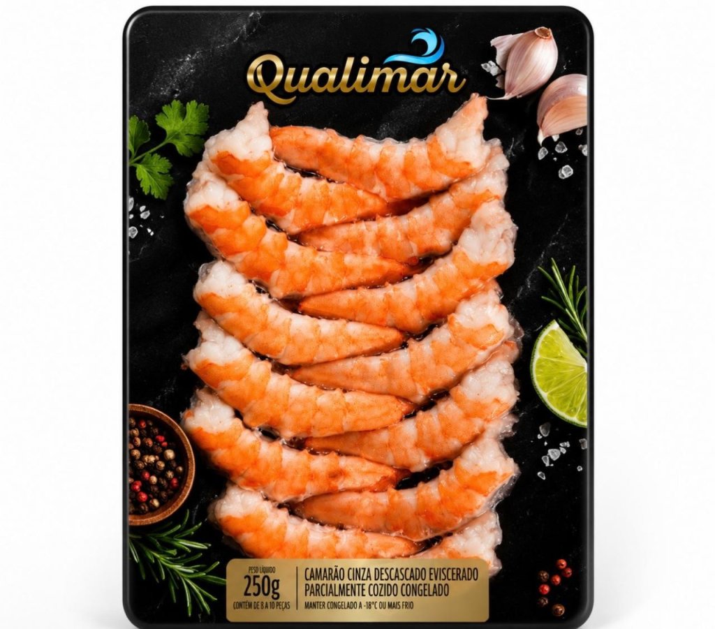 Camarão Cong. Desc. Qualimar 250g