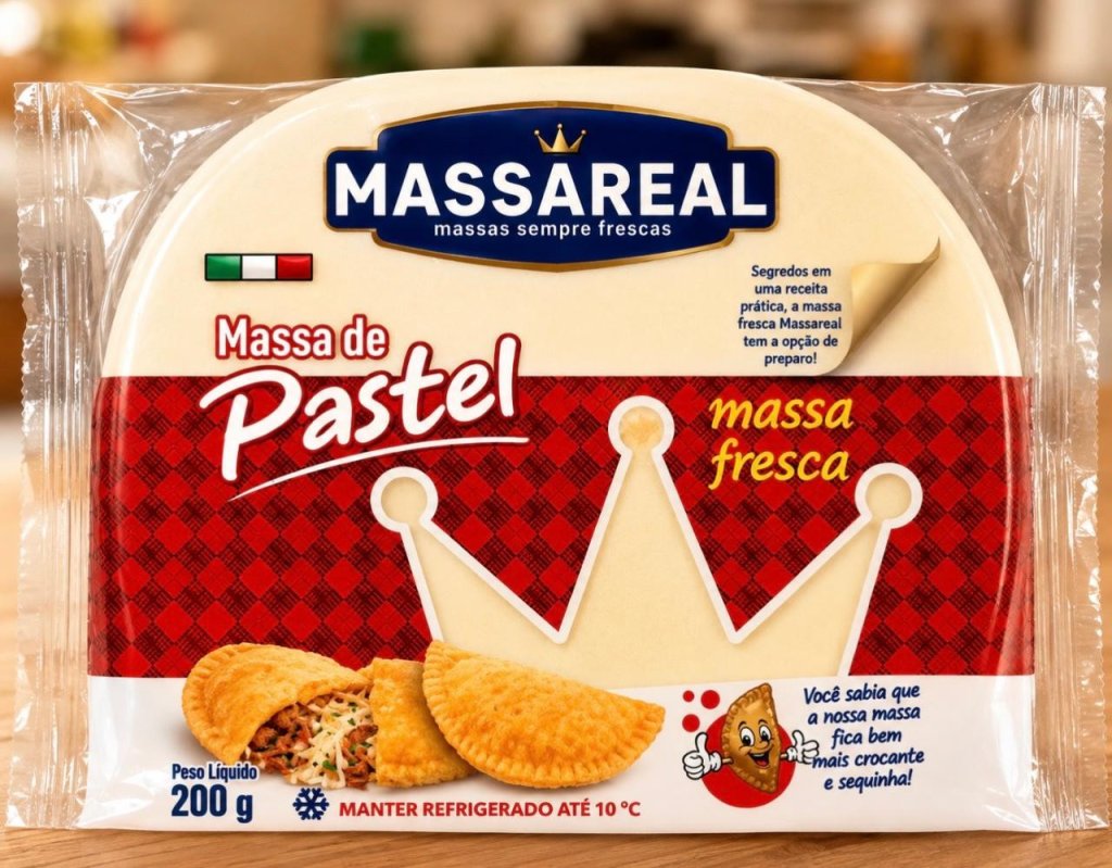 Massa Real Para Pastel 200g