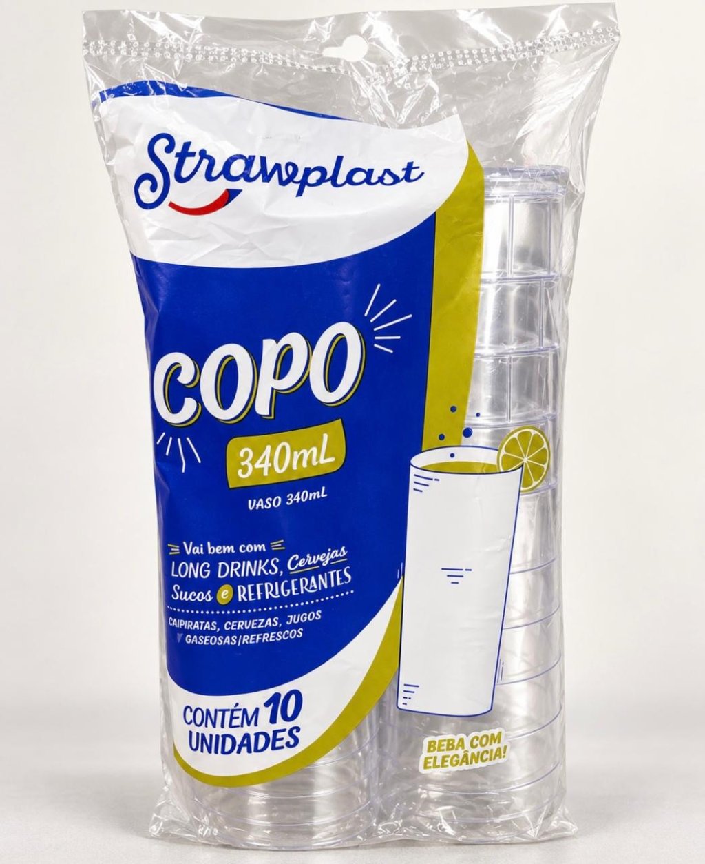 Copo Long Acrilico 340ml